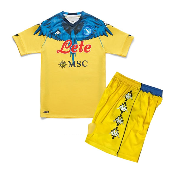 Camiseta Napoli Kappa x Marcelo Burlon Niño 2021-2022